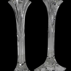 Mikasa Deco Candlesticks - Pair.  Gorgeous.